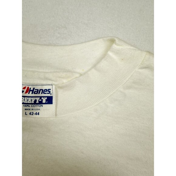 Vintage Starter Pittsburgh Penguins 1991 Single Stitch Deadstock Size L Mens Whi - Picture 7 of 11